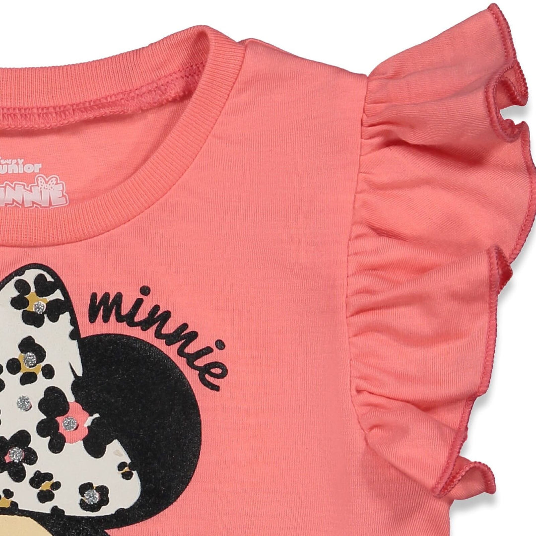 Minnie Mouse Graphic T-Shirt & Leggings Set