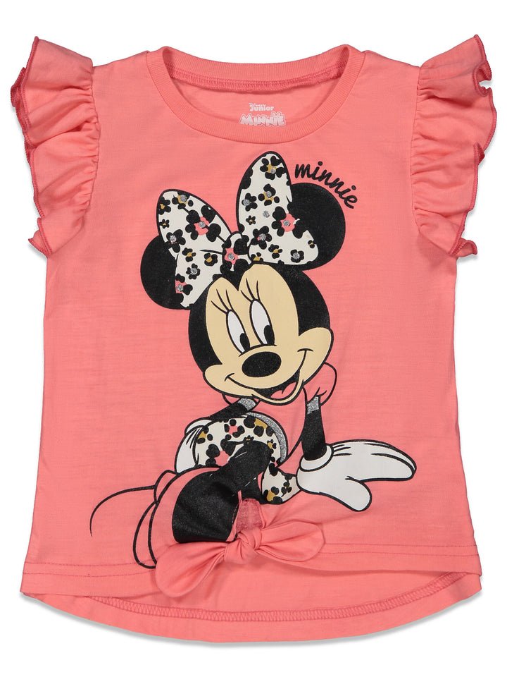Minnie Mouse Graphic T-Shirt & Leggings Set