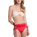 Moana Bandeau Bikini Top and High Waisted Bottom UPF 50+ Swim Set