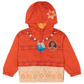 Moana Zip Up Cosplay Water Resistant Light Windbreaker Jacket