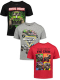 Monster Jam 3 Pack T-Shirts