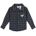 Monster Jam Flannel Matching Family Button Down Dress Shirt