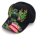 Monster Jam Grave Digger Adjustable Snapback Baseball Cap Hat