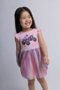 Monster Jam Sparkle Smash Tulle Tutu Dress