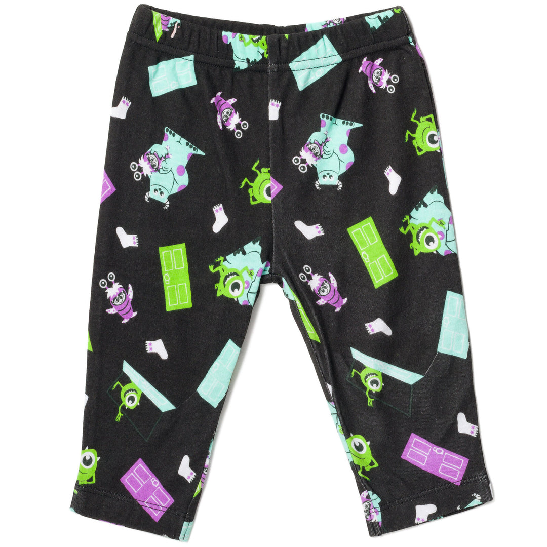 Monsters Inc. Pixar 3 Piece Outfit Set: Cuddly Bodysuit Pants Hat
