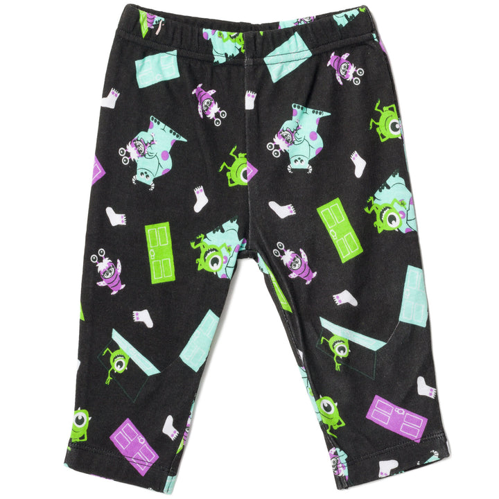 Monsters Inc. Pixar 3 Piece Outfit Set: Cuddly Bodysuit Pants Hat