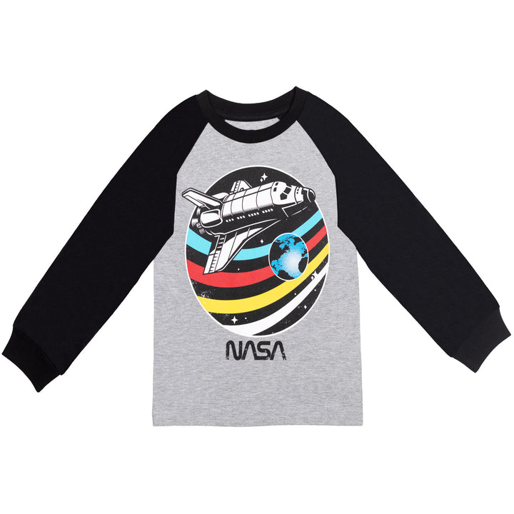 NASA Astronaut 2 Pack Long Sleeve Graphic T-Shirt