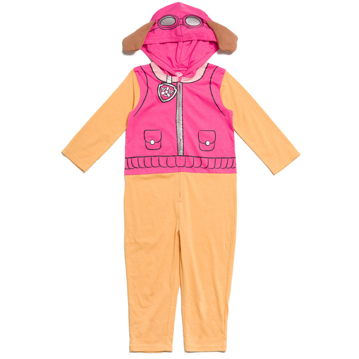 Nickelodeon Paw Patrol Skye Zip Up Cosplay Coverall Tail