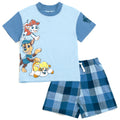 Paw Patrol T-Shirt and Plaid Shorts Outfit Set
