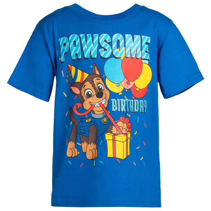 Paw Patrol Chase Birthday T-Shirt