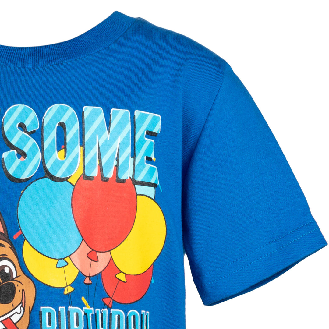 Paw Patrol Chase Birthday T-Shirt
