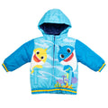 Pinkfong Baby Shark Zip Up Winter Coat Puffer Jacket