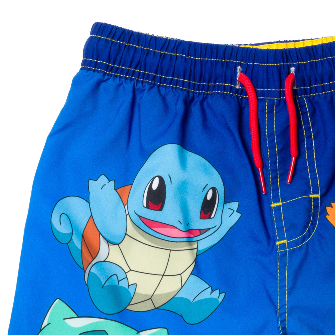 Pokemon UPF 50+ Swim Trunks Bathing Suit