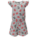 Rolling Stones French Terry Sleeveless Romper