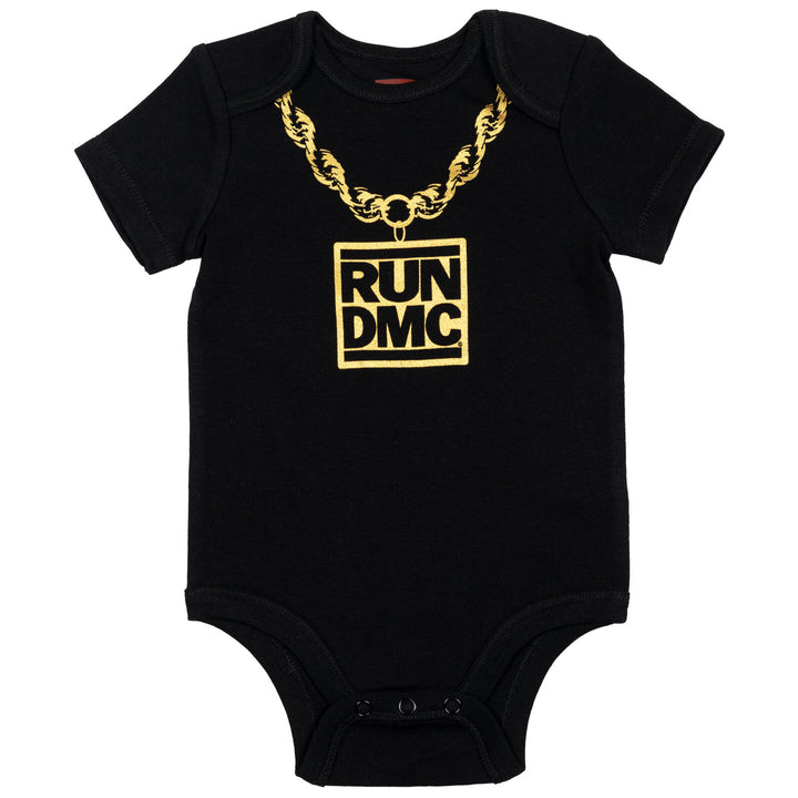 Pack de 3 bodis de manga corta Run DMC