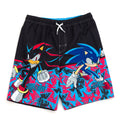 SEGA Sonic the Hedgehog UPF 50+ Swim Trunks Bathing Suit