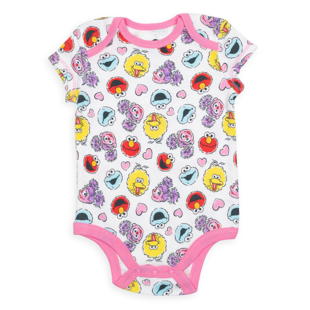 Sesame Street 5 Pack Bodysuits