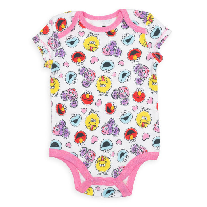 Sesame Street 5 Pack Bodysuits