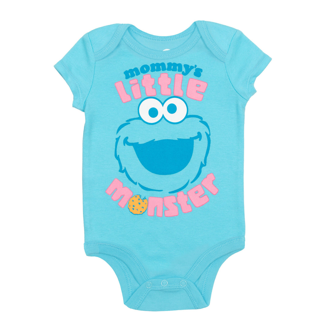 Sesame Street 5 Pack Bodysuits