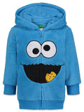 Sudadera con capucha de forro polar Monstruo de las galletas de Barrio Sésamo