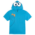 Sesame Street Cookie Monster Hooded Cosplay T-Shirt