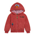 Sesame Street Elmo Cozy Sherpa Zip Up Cosplay Hoodie