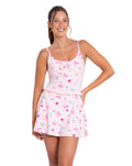 Sleeping Beauty Princess Aurora Mini Active Dress with Built-In Shorts