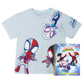 Spidey and His Amazing Friends T-Shirt and Book Set