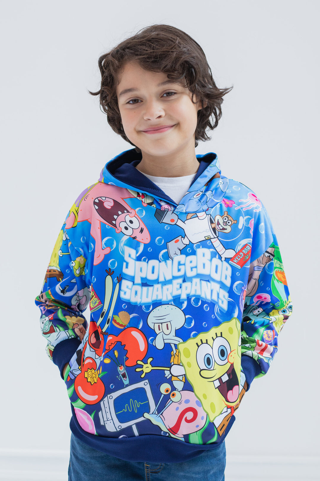 SpongeBob SquarePants Fleece Pullover Hoodie