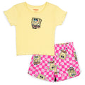 SpongeBob SquarePants Ribbed T-Shirt and French Terry Shorts Outfit Set