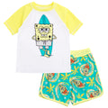 SpongeBob SquarePants UPF 50+ Rash Guard and Swim Trunks Outfit Set