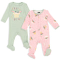 Star Wars Baby Yoda 2 Pack Zip Up Sleep N' Play Coveralls