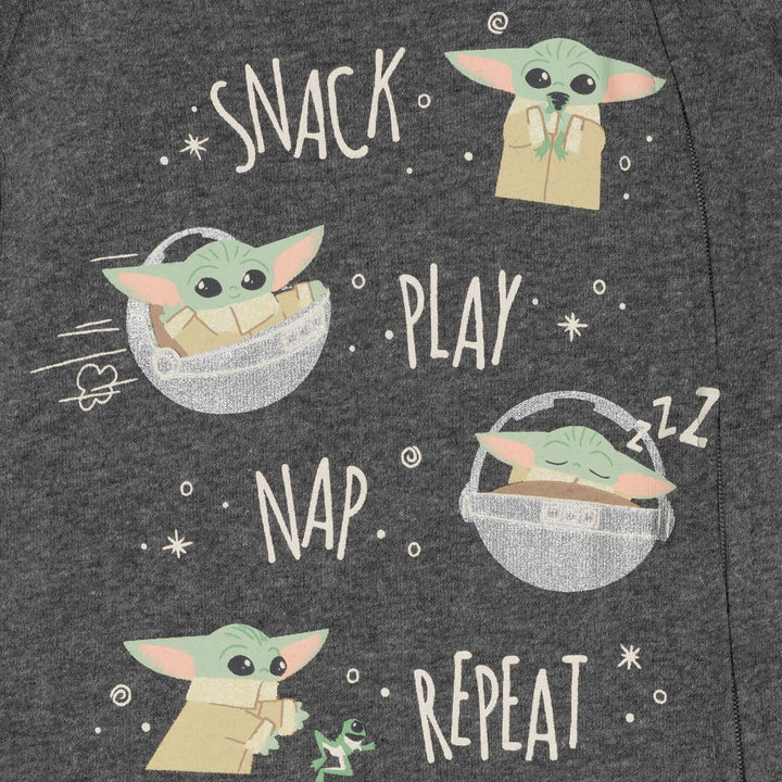 Star Wars The Mandalorian 8 Piece Outfit Set: Bodysuits Sleep N' Play Coverall Pants Hat Bibs