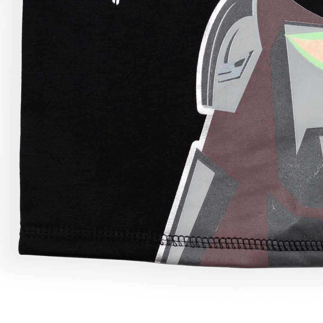 Star Wars The Mandalorian Grogu sudadera con capucha y media cremallera