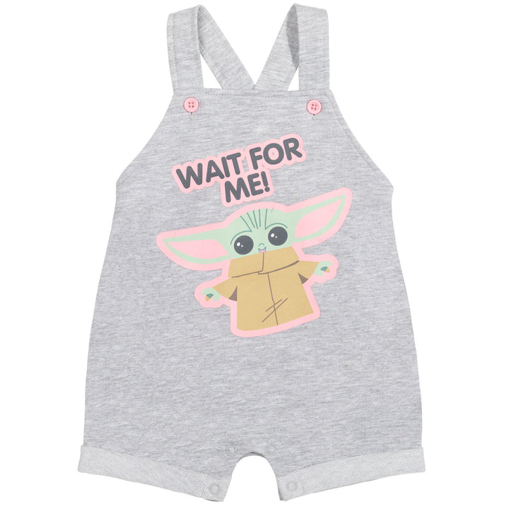 Star Wars The Mandalorian 3 Piece Overalls Outfit Set