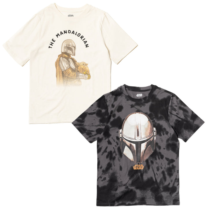 Pack de 2 camisetas gráficas de Star Wars The Mandalorian