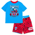 THOMAS & FRIENDS Thomas & Friends Thomas UPF 50+ Rash Guard and Swim Trunks Outfit Set
