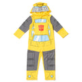 Transformers Bumblebee Zip Up Costume Coverall