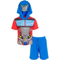 Transformers Optimus Prime Athletic Pullover T-Shirt Mesh Shorts Outfit Set