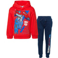 Transformers Optimus Prime Fleece Pullover Hoodie and Jogger Pants Outfit Set