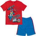Transformers Optimus Prime T-Shirt and Mesh Shorts Outfit Set