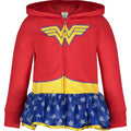 WARNER BROS Justice League Wonder Woman - Sudadera con capucha y cremallera