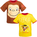 Jorge el curioso paquete de 2 camisetas gráficas