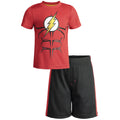 DC Comics Athletic Pullover T-Shirt Mesh Shorts Outfit Set