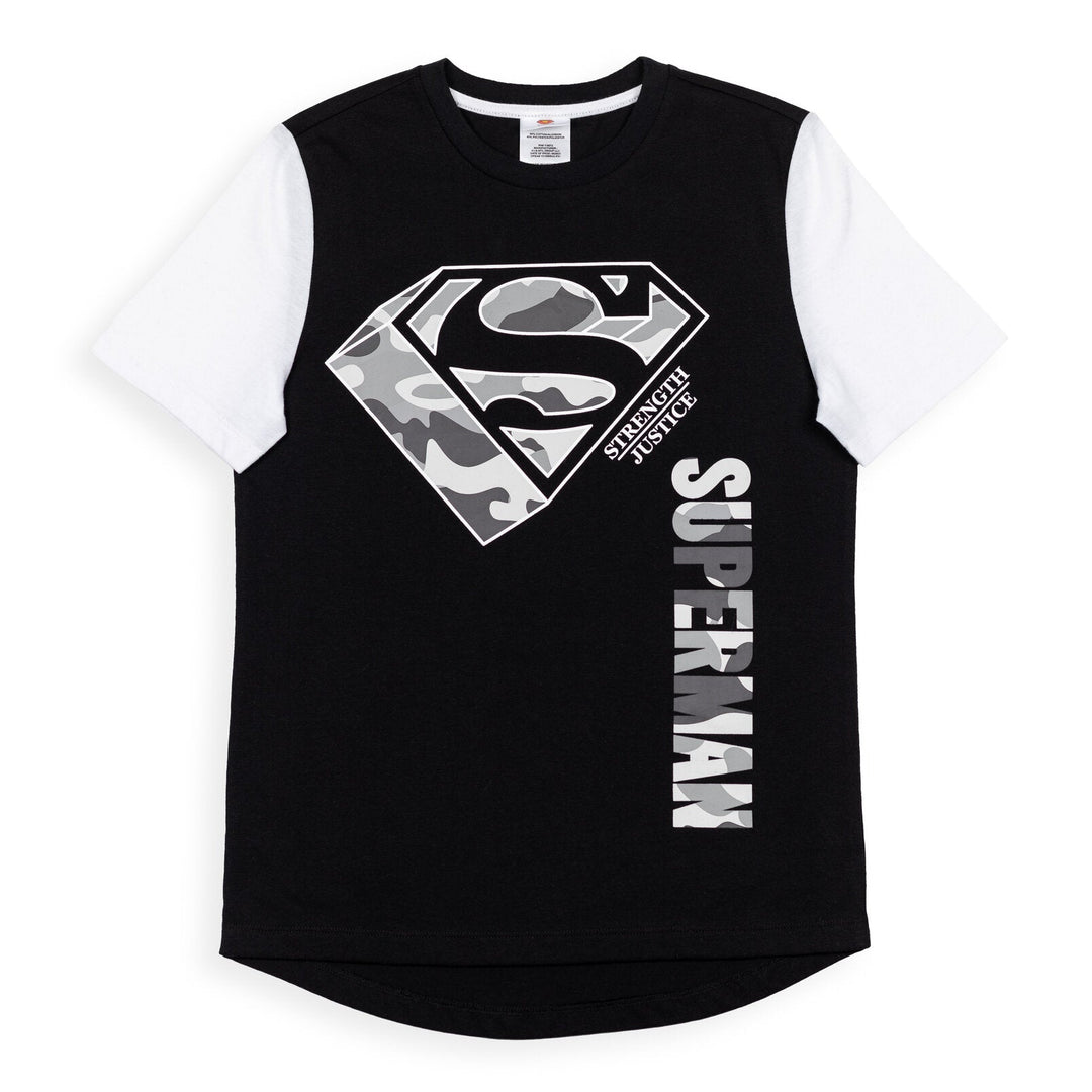 DC Comics Justice League Superman Fleece Hoodie T-Shirt and Jogger Pants 3 Piece Outfit Set - imagikids