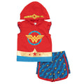 DC Comics Justice League Wonder Woman Tank Top y Active Retro Dolphin French Terry Shorts