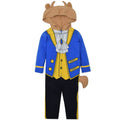 Disney Beauty and the Beast Zip Up Cosplay Coverall Tail