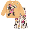 Disney FleeceSweatshirt and Flare Leggings Outfit Set