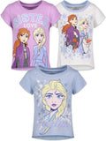 Disney Frozen 3 Pack T-Shirts