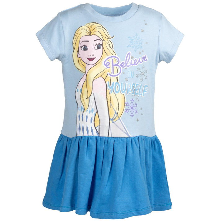Disney Frozen Queen Elsa French Terry Dress - imagikids